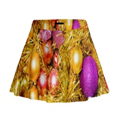 Christmas Decoration Ball 2 Mini Flare Skirt by artworkshop