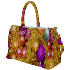 Christmas Decoration Ball 2 Duffel Travel Bag by artworkshop