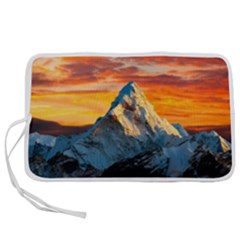 Himalaya Mountains Landscape  Nature Pen Storage Case (m) by danenraven