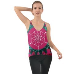 Blockchain Networking Digitization Chiffon Cami by Wegoenart