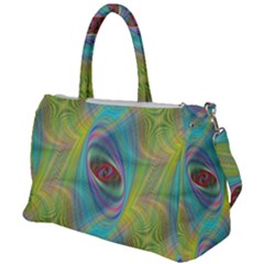 Ellipse Pattern Elliptical Abstract Duffel Travel Bag