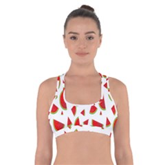 Fruit Cross Back Sports Bra by nateshop