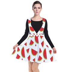 Fruit Plunge Pinafore Dress by nateshop