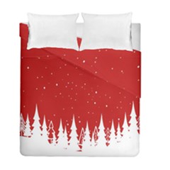 Merry Cristmas,royalty Duvet Cover Double Side (full/ Double Size) by nateshop