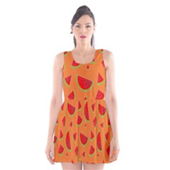 Fruit 2 Scoop Neck Skater Dress by nateshop