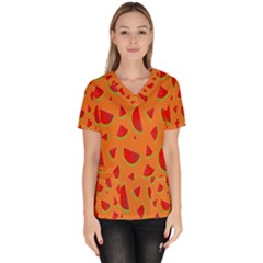 Fruit 2 Women s V-neck Scrub Top by nateshop