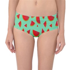 Fruit5 Mid-Waist Bikini Bottoms