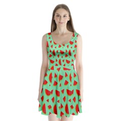 Fruit5 Split Back Mini Dress 