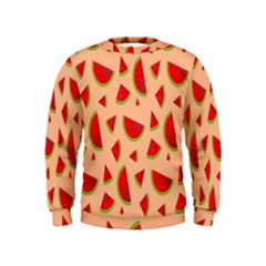 Fruit-water Melon Kids  Sweatshirt by nateshop