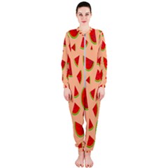 Fruit-water Melon Onepiece Jumpsuit (ladies) by nateshop