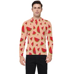 Fruit-water Melon Men s Long Sleeve Rash Guard by nateshop