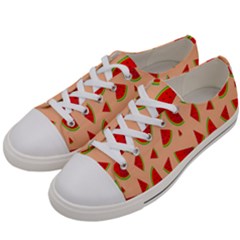 Fruit-water Melon Women s Low Top Canvas Sneakers by nateshop