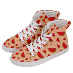 Fruit-water Melon Men s Hi-top Skate Sneakers by nateshop