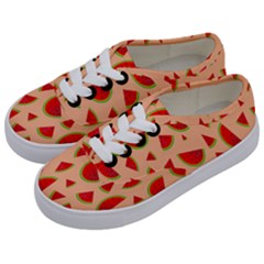 Fruit-water Melon Kids  Classic Low Top Sneakers by nateshop