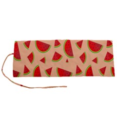 Fruit-water Melon Roll Up Canvas Pencil Holder (s) by nateshop