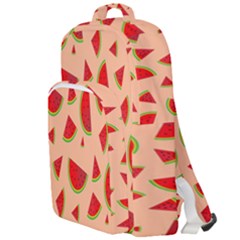 Fruit-water Melon Double Compartment Backpack by nateshop