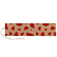 Fruit-water Melon Roll Up Canvas Pencil Holder (l) by nateshop