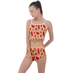 Fruit-water Melon Summer Cropped Co-ord Set by nateshop