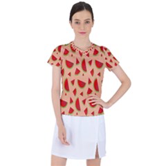 Fruit-water Melon Women s Sports Top by nateshop