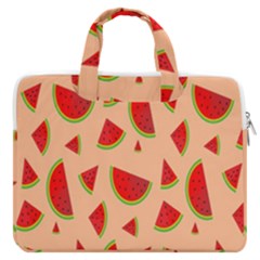 Fruit-water Melon Macbook Pro 13  Double Pocket Laptop Bag by nateshop