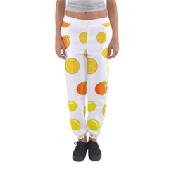Fruits,orange Women s Jogger Sweatpants by nateshop
