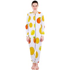 Fruits,orange Onepiece Jumpsuit (ladies) by nateshop