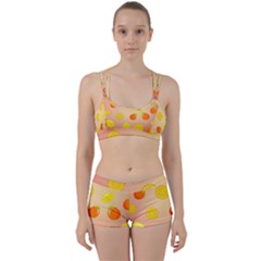 Fruits-gradient,orange Perfect Fit Gym Set