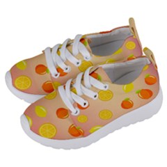 Fruits-gradient,orange Kids  Lightweight Sports Shoes