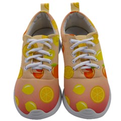 Fruits-gradient,orange Mens Athletic Shoes by nateshop