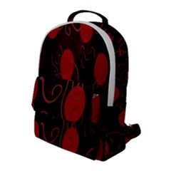 Circles-1 Flap Pocket Backpack (large) by nateshop