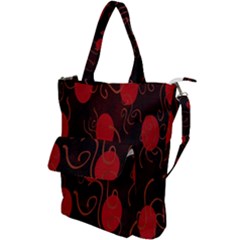 Circles-1 Shoulder Tote Bag by nateshop