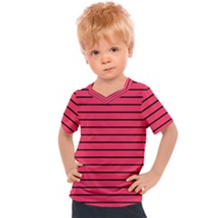 Colors,lines Kids  Sports Tee