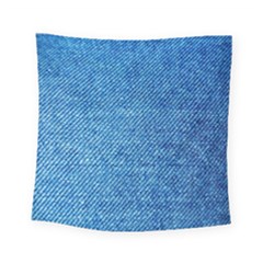 Denim Square Tapestry (small) by nateshop