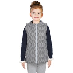 Diagonal Kids  Hooded Puffer Vest by nateshop