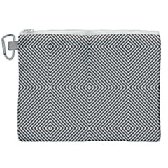 Diagonal Canvas Cosmetic Bag (xxl) by nateshop