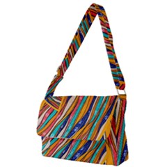 Fabric-2 Full Print Messenger Bag (s) by nateshop