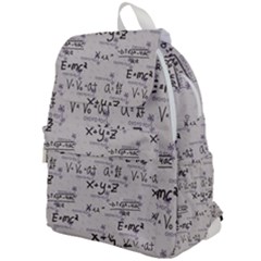 Pattern Wallpaper Math Formula Albert Einstein Top Flap Backpack by danenraven