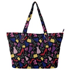 Fashion Pattern Accessories Design Full Print Shoulder Bag by Wegoenart