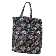 Floral Giant Grocery Tote by nateshop