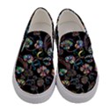 Floral Women s Canvas Slip Ons View1