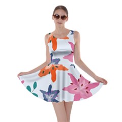 Flowers-5 Skater Dress by nateshop