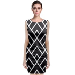 Geometry Classic Sleeveless Midi Dress by nateshop