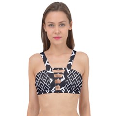 Geometry Cage Up Bikini Top by nateshop