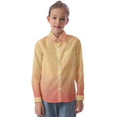 Gradient Kids  Long Sleeve Shirt by nateshop