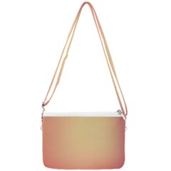 Gradient Double Gusset Crossbody Bag by nateshop