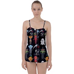 Halloween Babydoll Tankini Set by nateshop