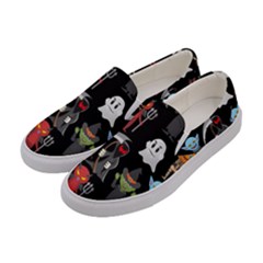 Halloween Women s Canvas Slip Ons by nateshop