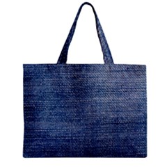 Jeans Zipper Mini Tote Bag by nateshop