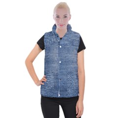 Jeans Women s Button Up Vest by nateshop