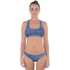 Jeans Cross Back Hipster Bikini Set by nateshop